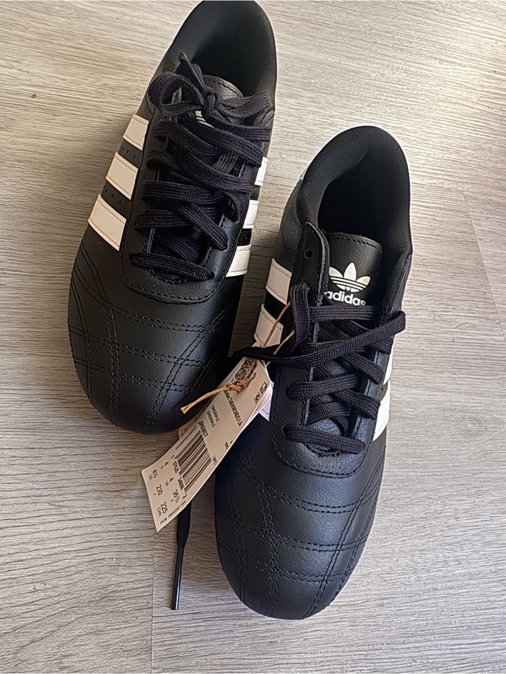 adidas Black and White Classic Low-Top Sneakers